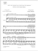 Noël des Enfants qui n'ont plus de Maisons - DEBUSSY - Partition